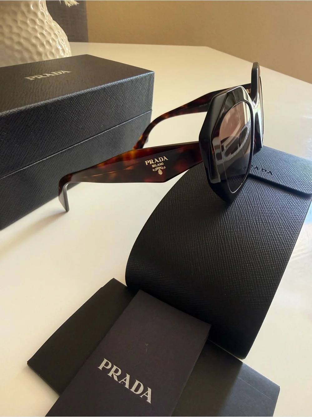 NEW , authentic prada women’s PR16WS 53mm sunglasses